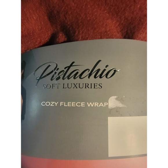 Pistachio Cozy Fleese‎ Wrap Soft Luxuries One Size - Picture 3 of 5